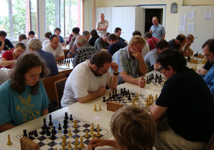 Großer Spielsaal beim Alexander-Dawidowski-Turnier 2009